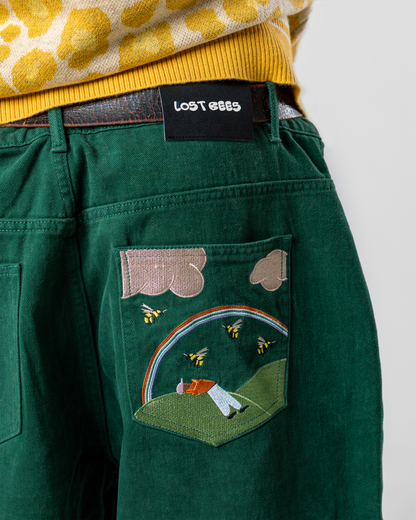 "Flower" Jeans