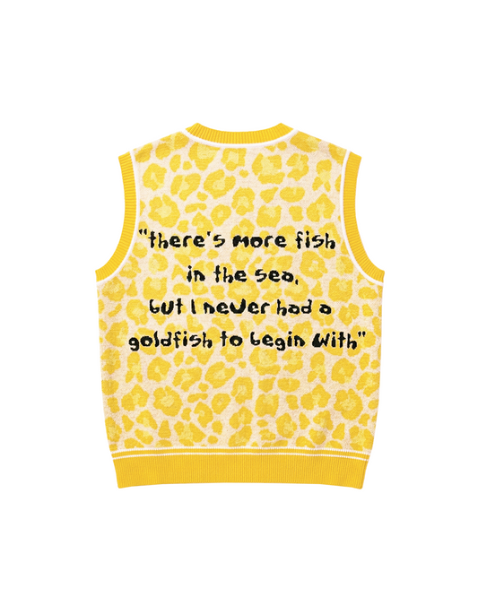 "Leopard" Sweater Vest