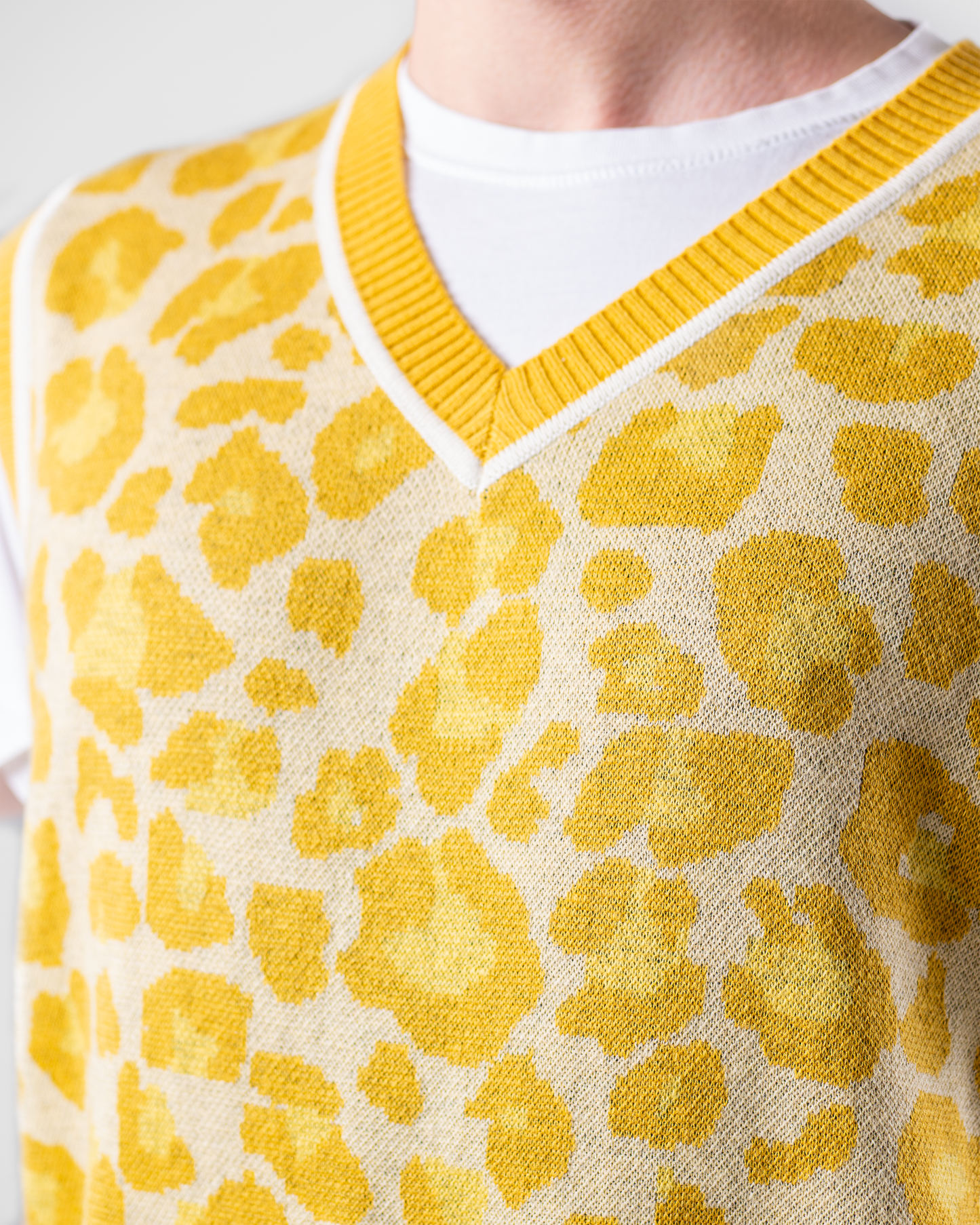 "Leopard" Sweater Vest