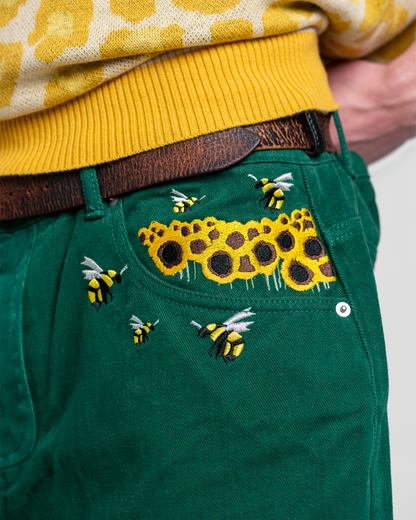 "Flower" Jeans