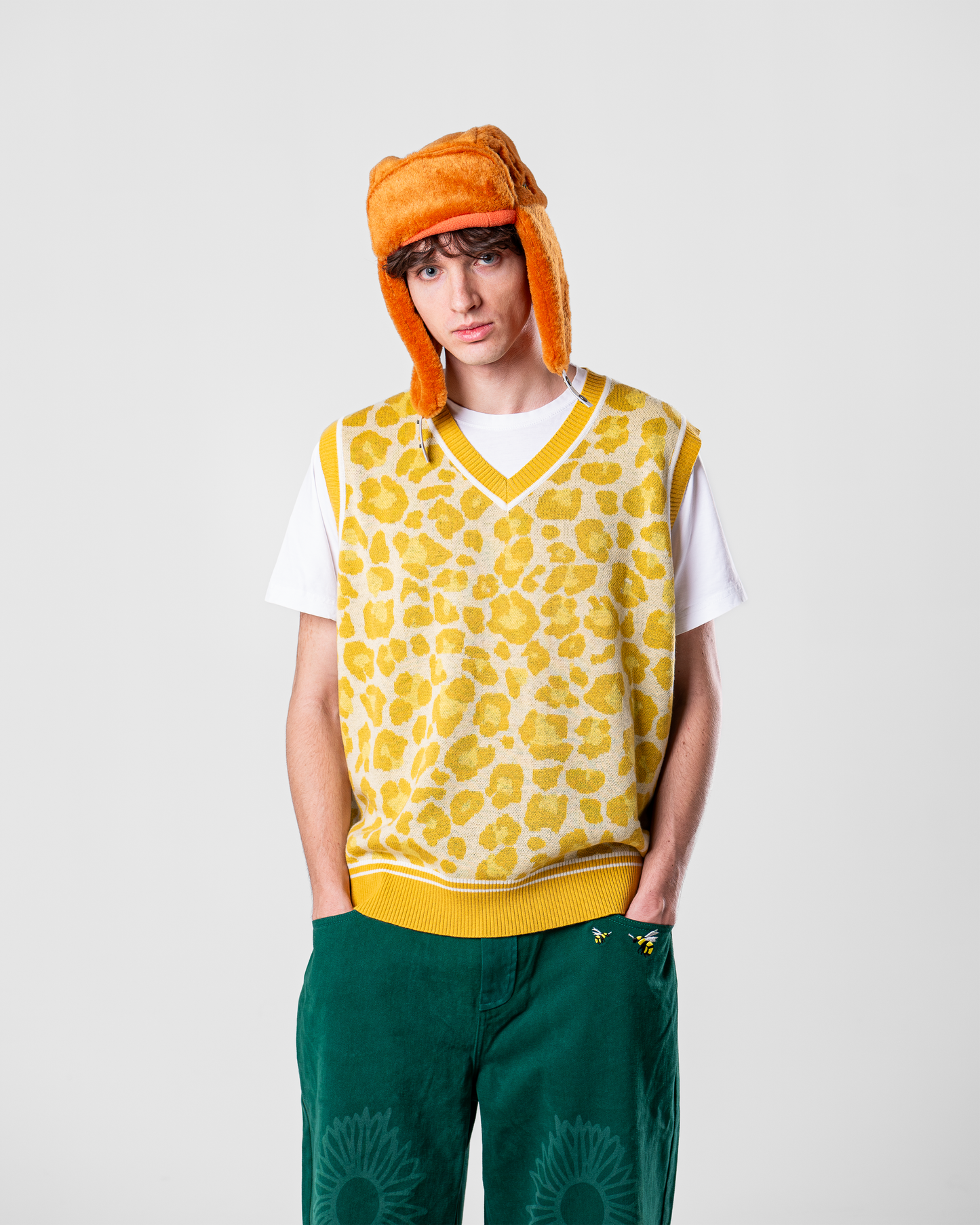 "Leopard" Sweater Vest