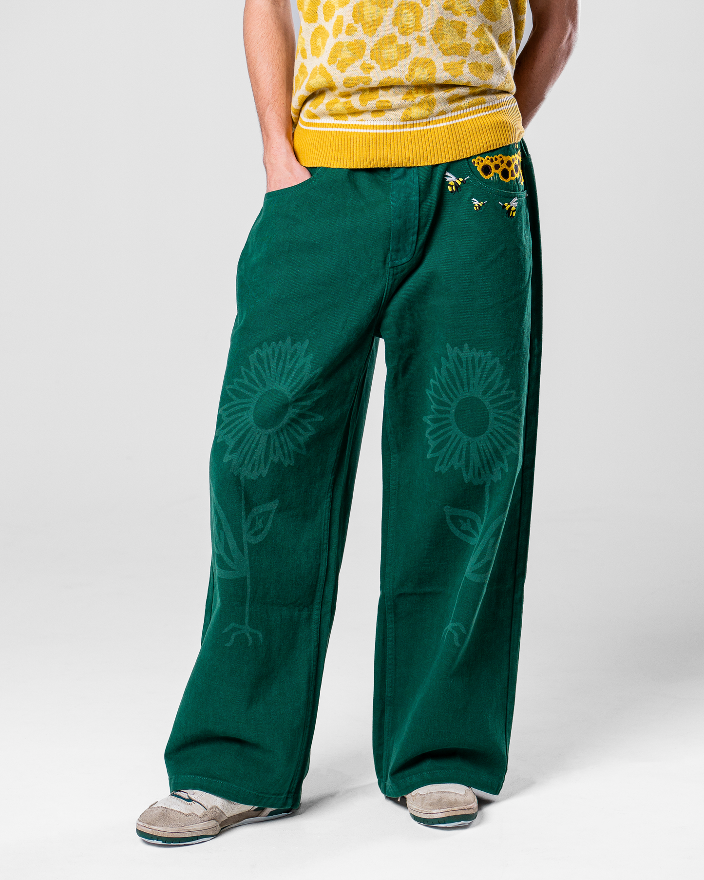 "Flower" Jeans