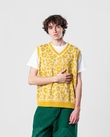 "Leopard" Sweater Vest